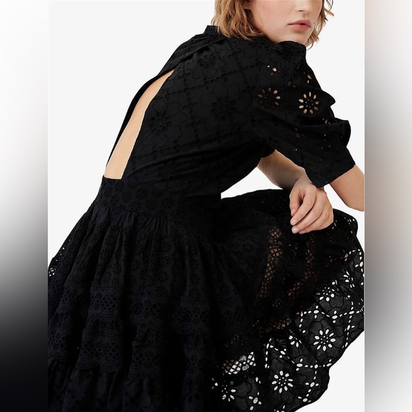 Maje black babydoll dress - Picture 3 of 7